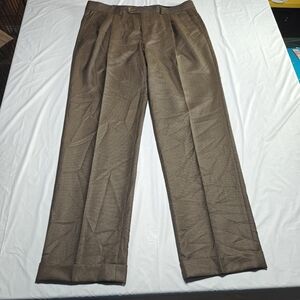 Lauren Ralph Lauren Men's Dress Pants 34WX30L Dress Pants Brown